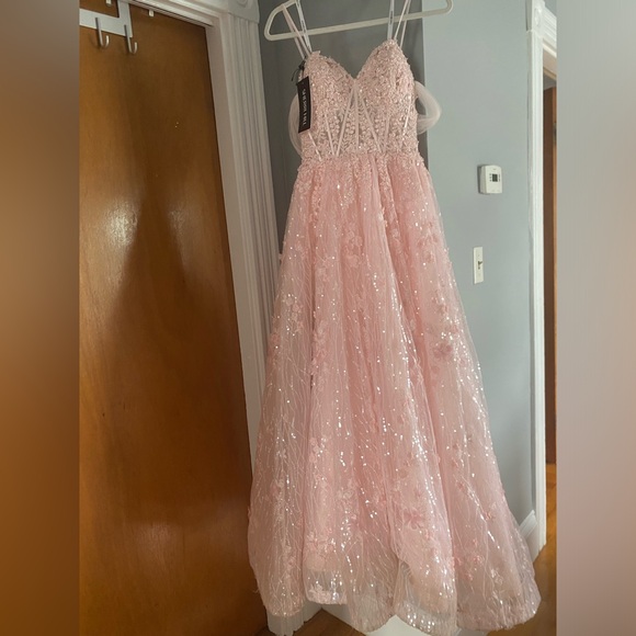 Sherri Hill Dresses & Skirts - Sherri Hill (style 54305) pink prom dress